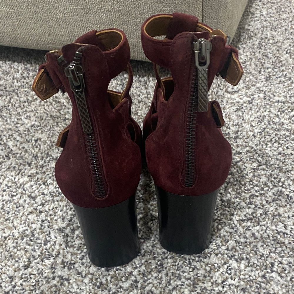 Donald j pliner Burgundy Women's Heels - Picture 3 of 5